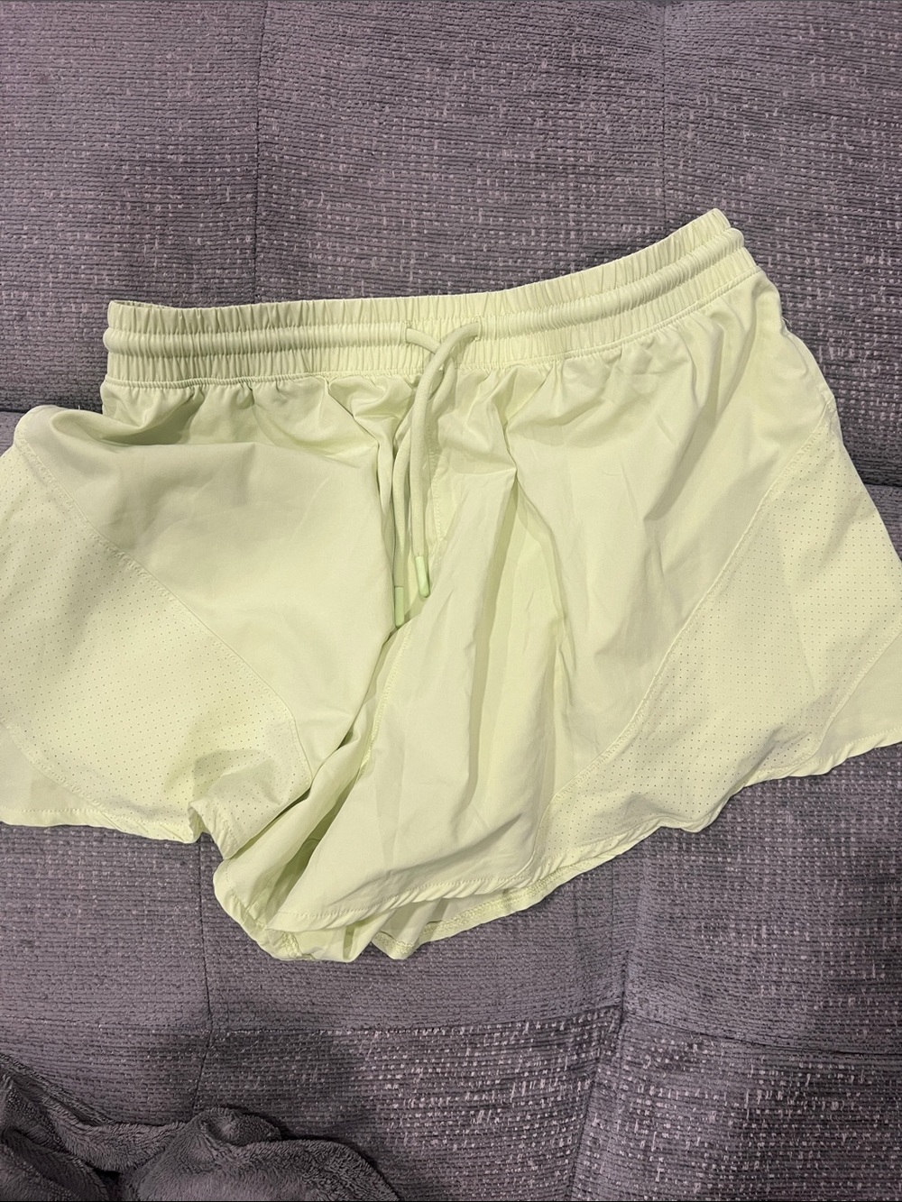 Mondetta Pale Yellow Drawstring Cropped Jacket